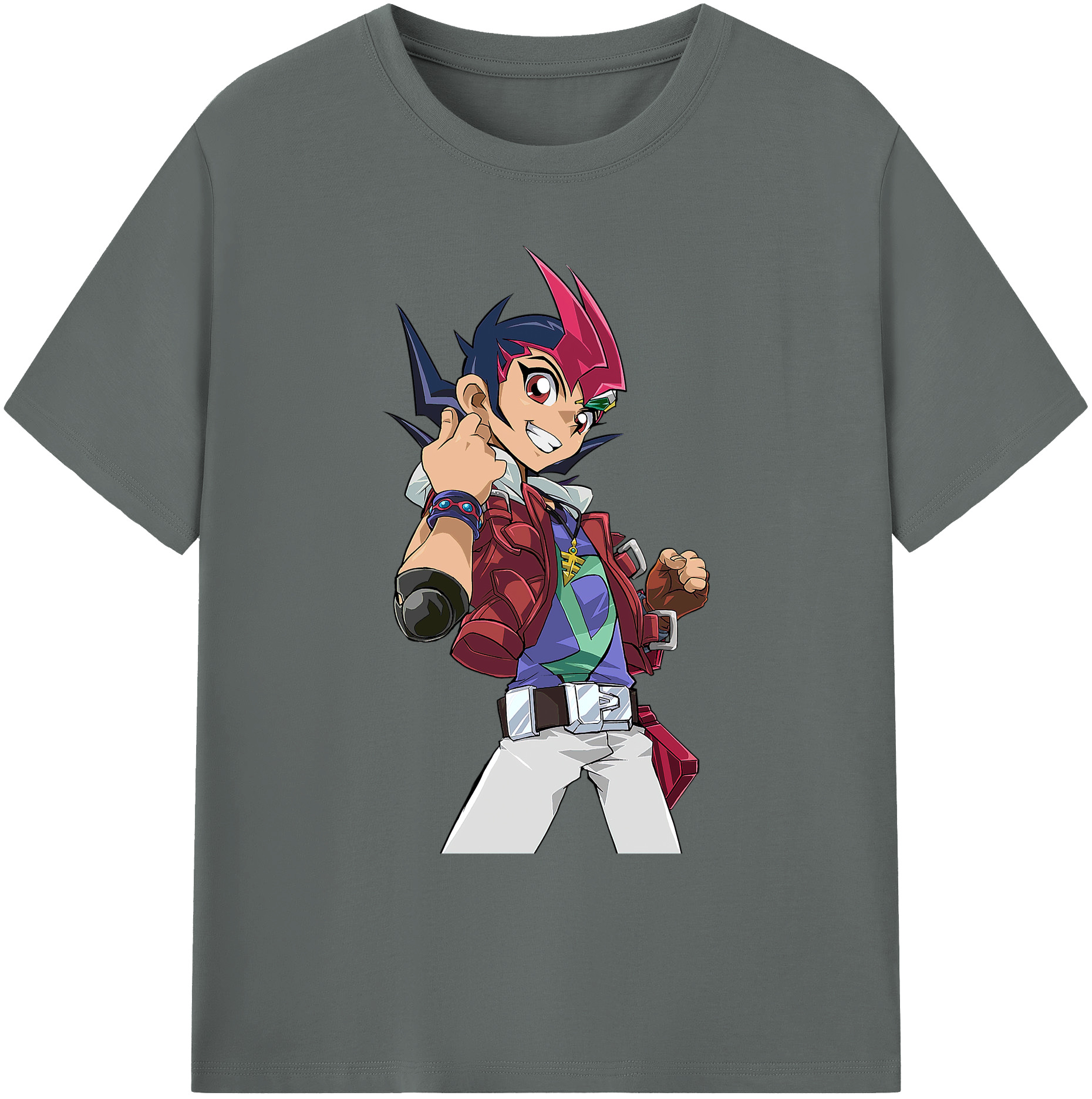 遊☆戯☆王 Yu-Gi-Oh! 綿100％ メンズ半袖Tシャツ｜肌触りやわらか＆通気性
